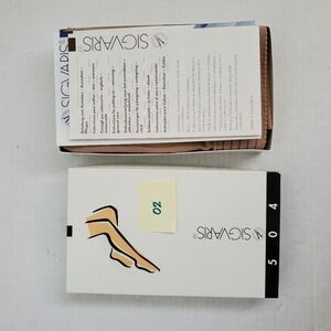 SIGVARIS 504 A-T Ccl 3 - W122 - Large Long Left - Thigh w/ Waist Attachment Plus